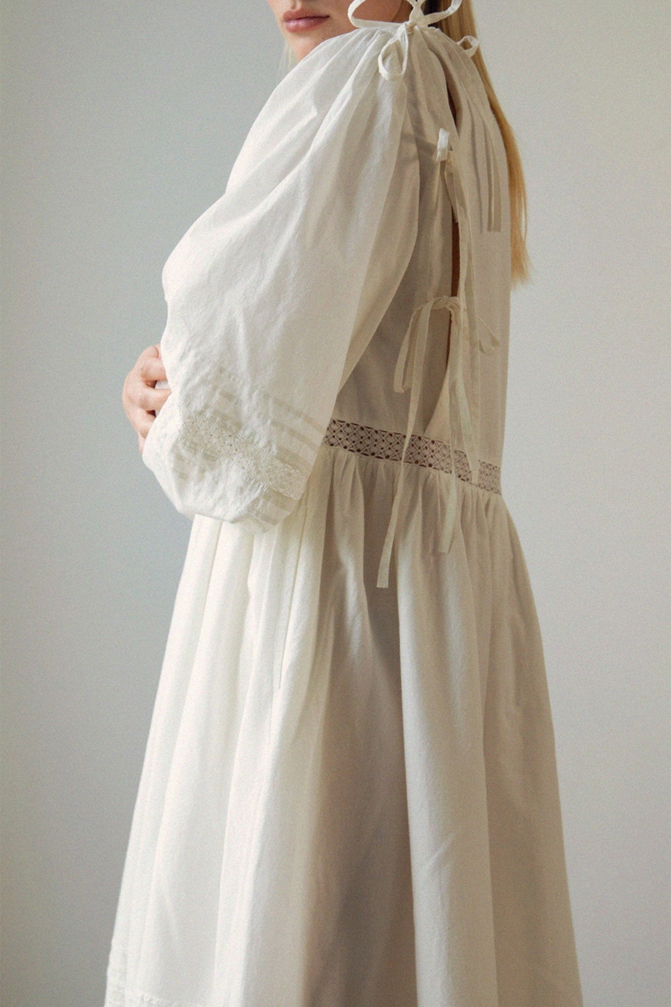 Robe longue Le Timeo - Blanc