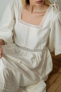 Robe longue Le Timeo - Blanc