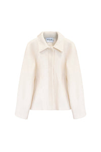 PRIX RECO : 120 // Veste Le Antoine en laine - Écru