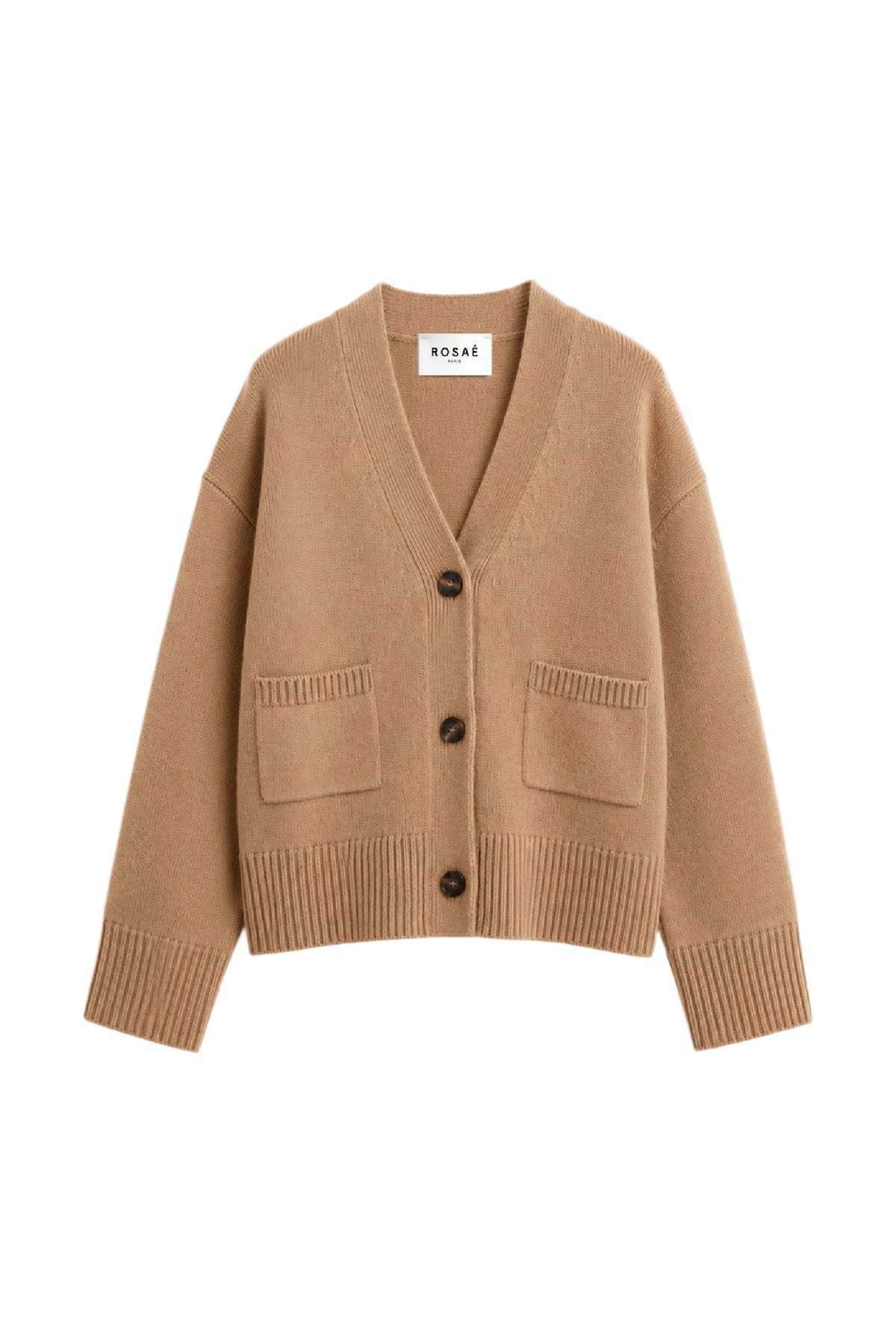 PRIX RECO : 80 // Cardigan Le Niklaus en laine - Marron camel