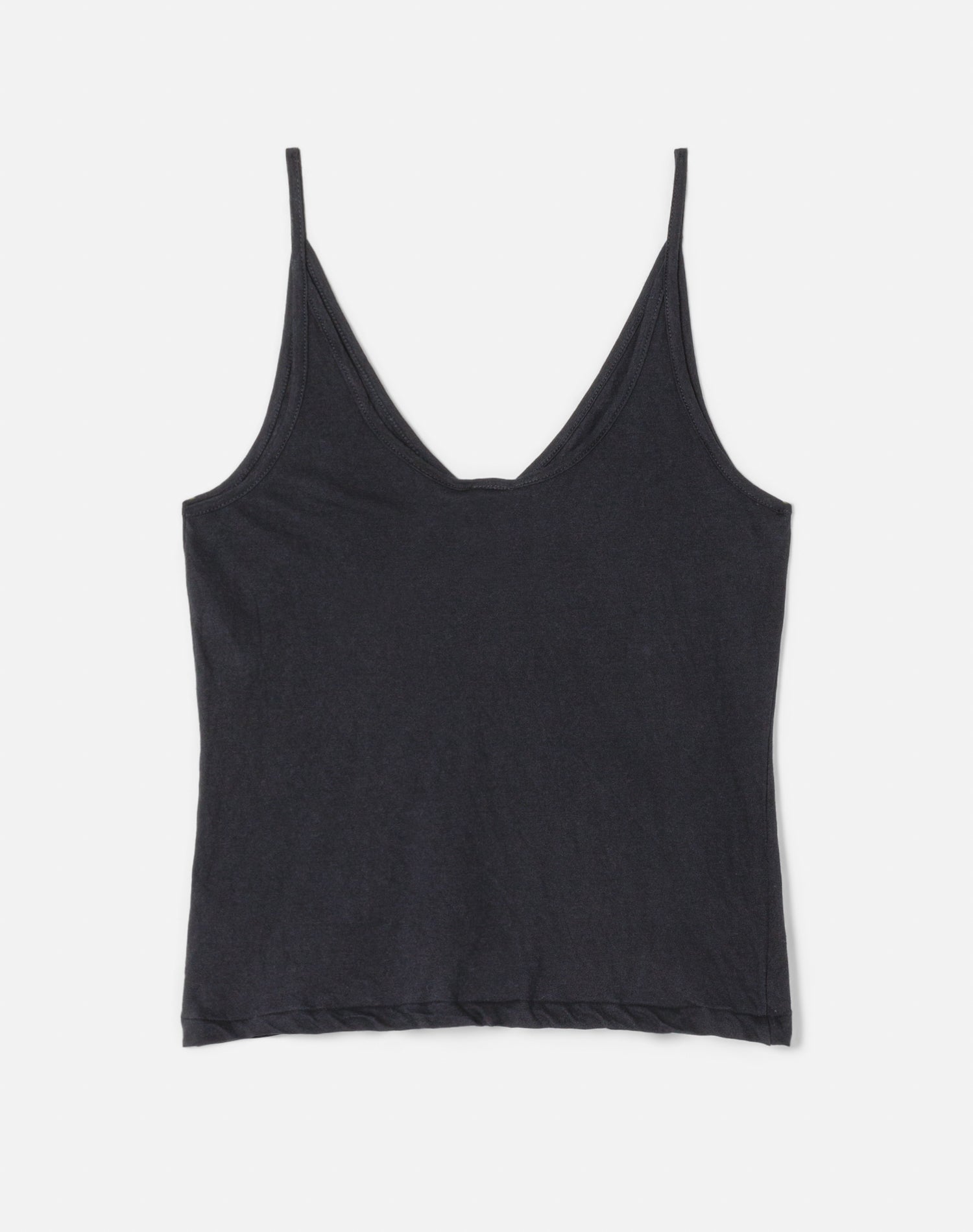 Hanes thin straps tank top - Black