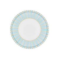 Assiette à dîner Jardin de Louise en porcelaine - Or