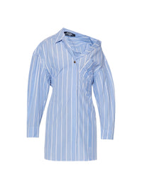 Robe chemise asymétrique - Business Big