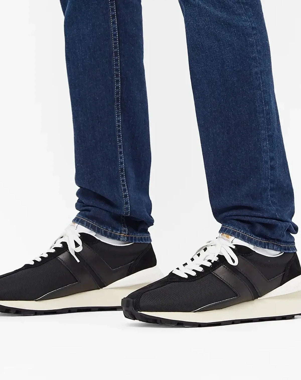 Baskets running en tissu - Noir