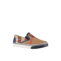 ZZNOSTOCK Sneakers sans lacets à motif House check - Navy