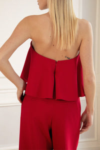 NEW // Pantalon Le Tiago - Rouge
