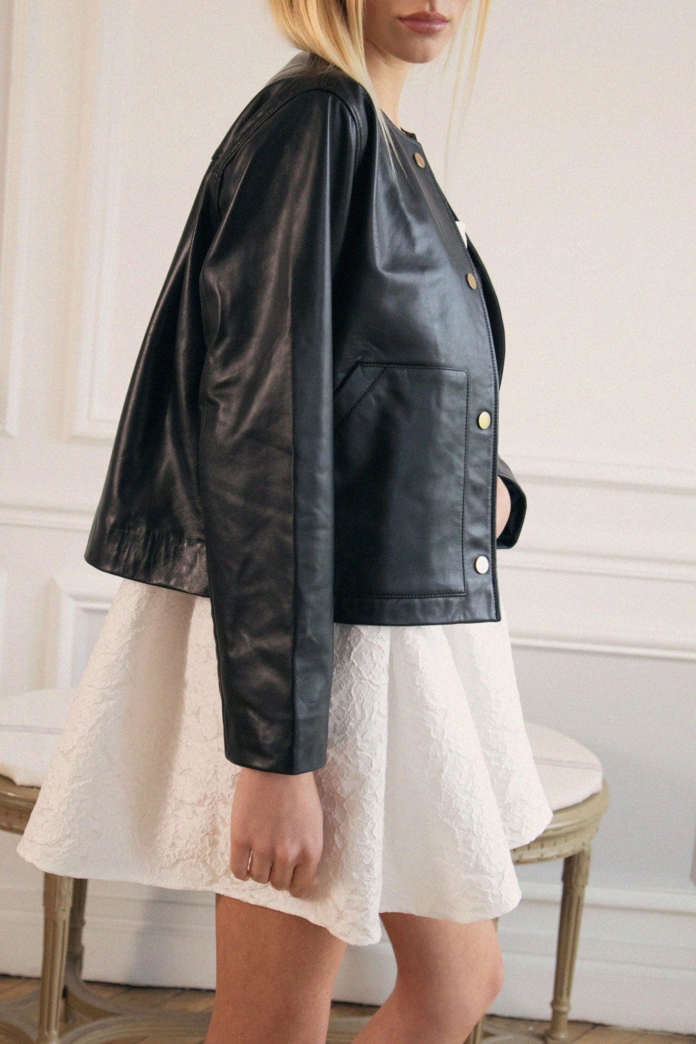 Robe courte Le Amalia - Blanc