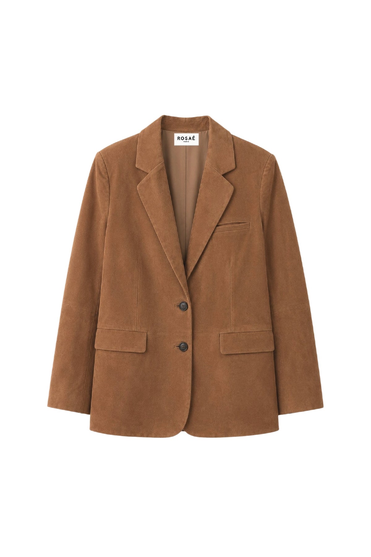 PRIX RECO : 110 // Veste Le Thibaud en daim - Marron camel