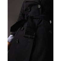 6 qty Trench-coat court The Sandringham - Black