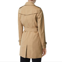 Sandringham mid-length trench coat - Honey