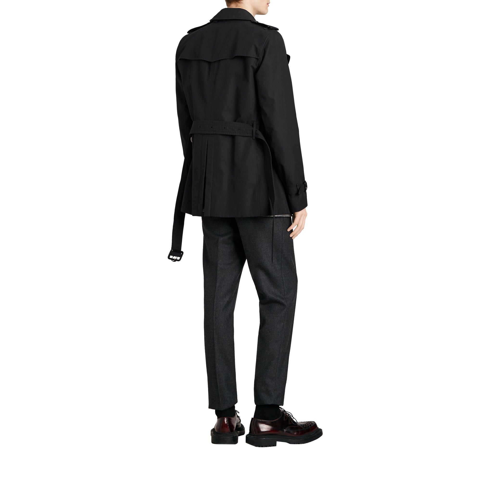 2 qty Trench-coat long Kensington - Black