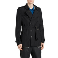 2 qty Trench-coat long Kensington - Black