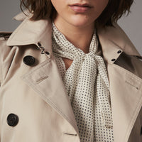 2 qty Trench-coat Kensington classique mi-long - Stone