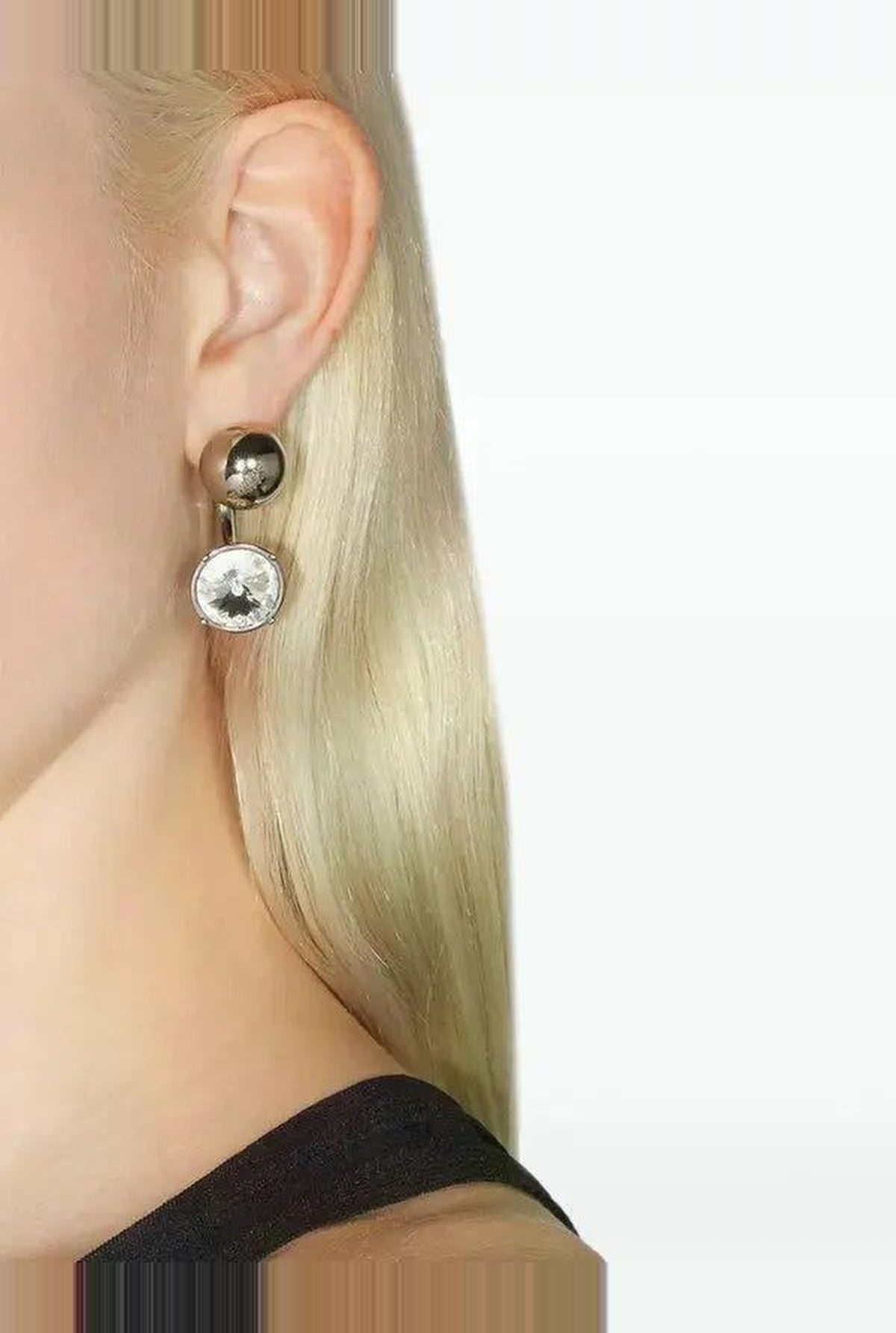 Diamond Earrings - Silver