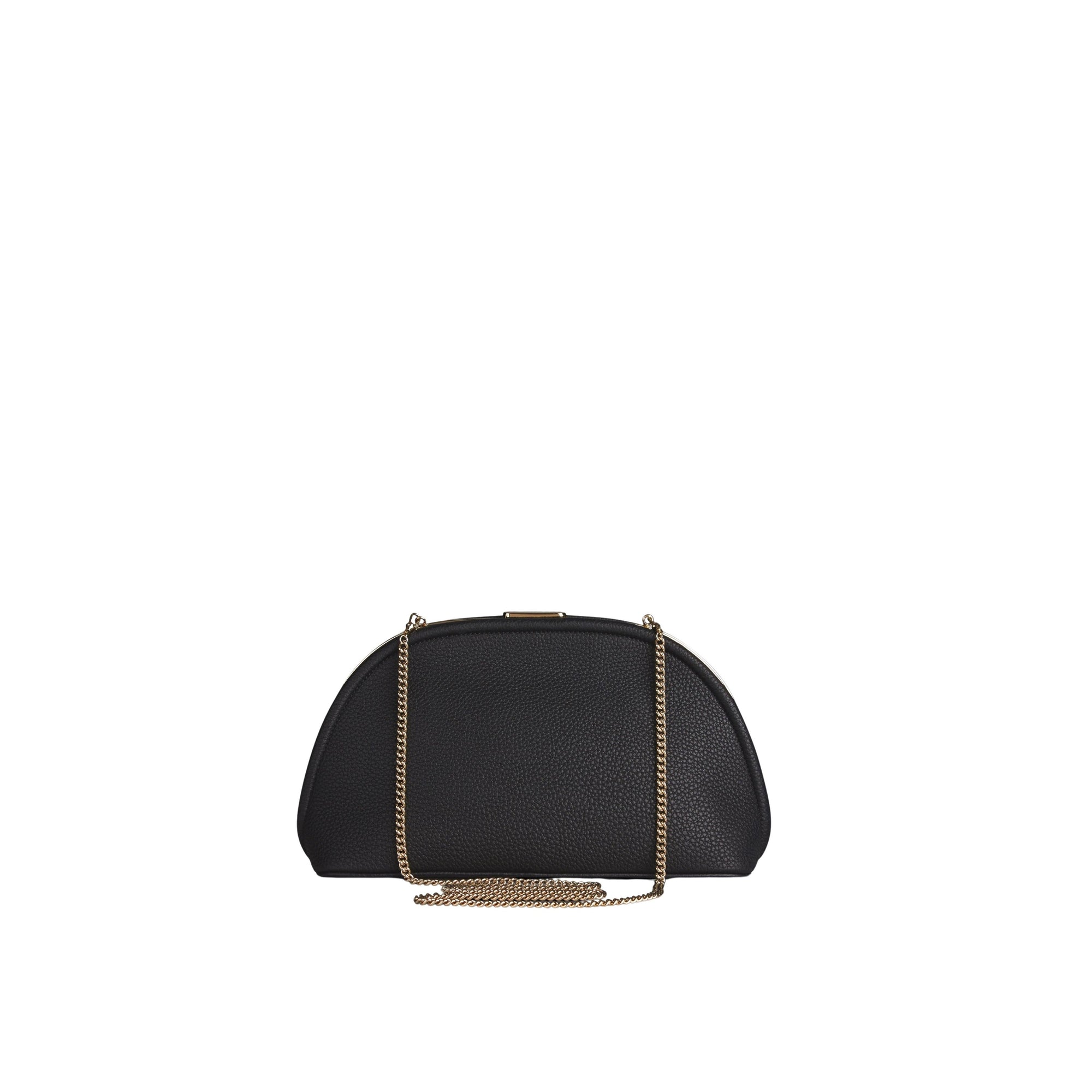 ZZNOSTOCK Sac pochette The Bloomsbury en cuir grainé - Black