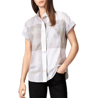 1 qty Chemise à motif Exploded check - Mineral Grey