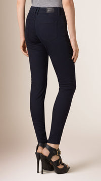 ZZNOSTOCK Jean skinny à taille basse - Dark Indigo