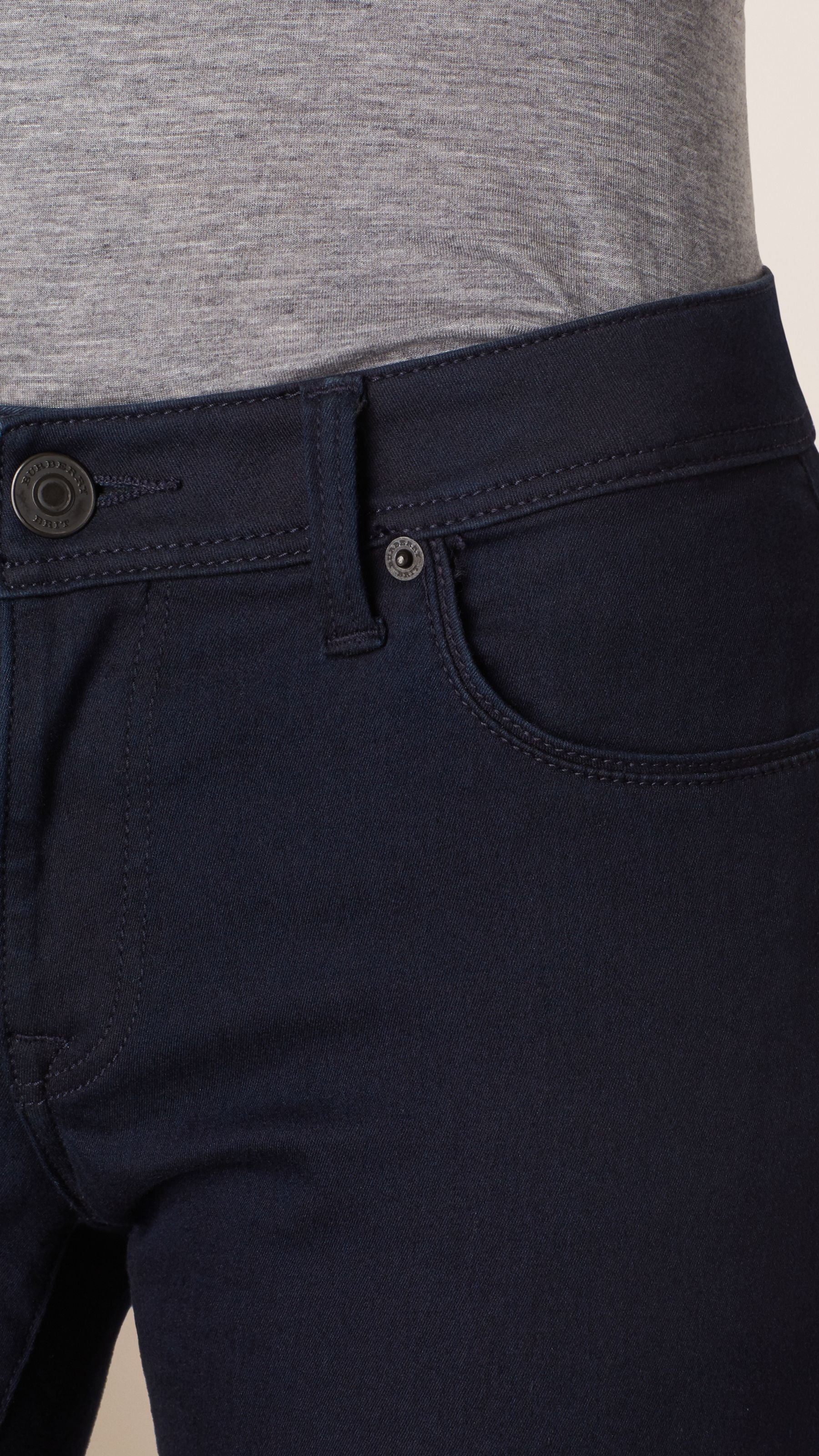 ZZNOSTOCK Jean skinny à taille basse - Dark Indigo