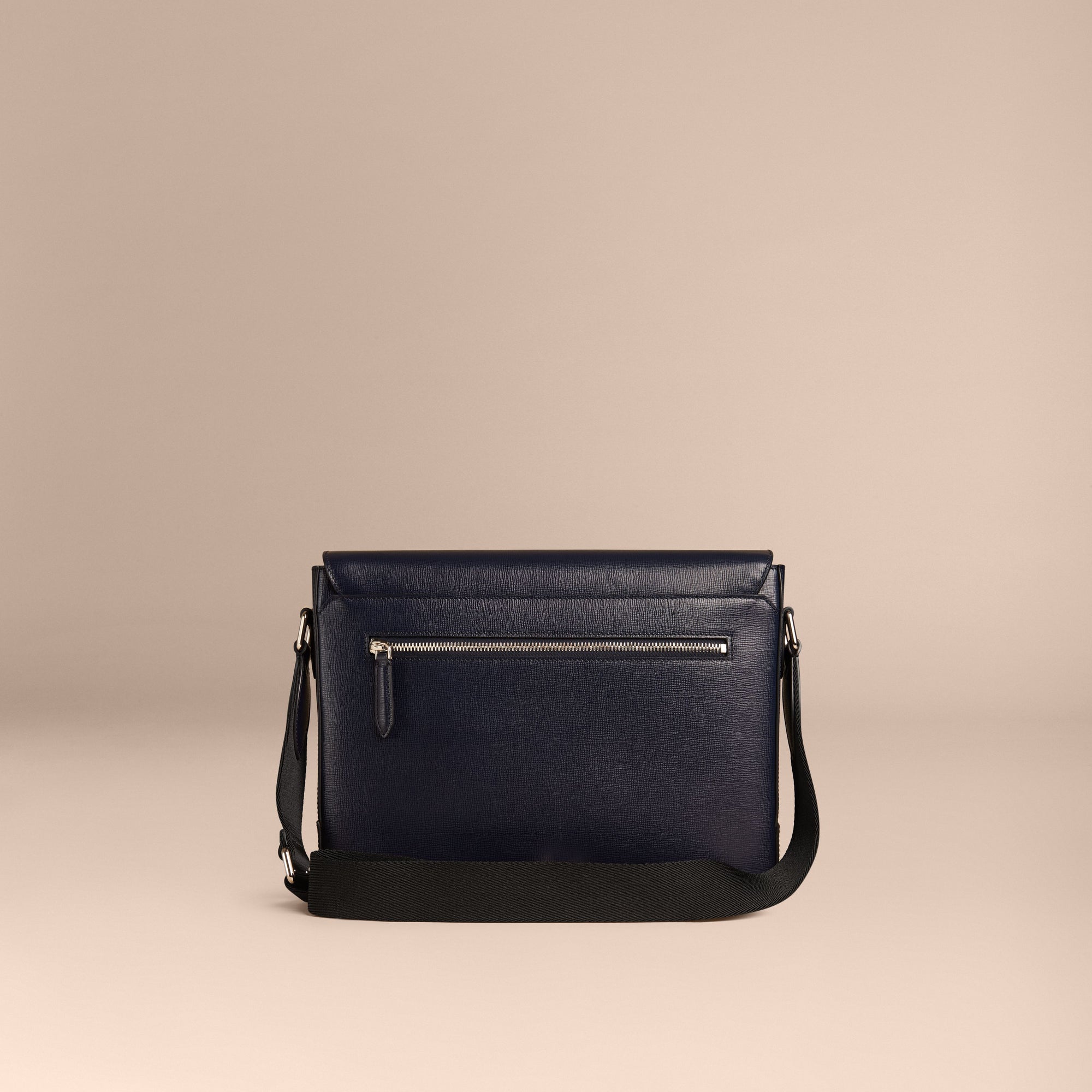 ZZNOSTOCK Attaché-case en cuir à motif London - Dark Navy