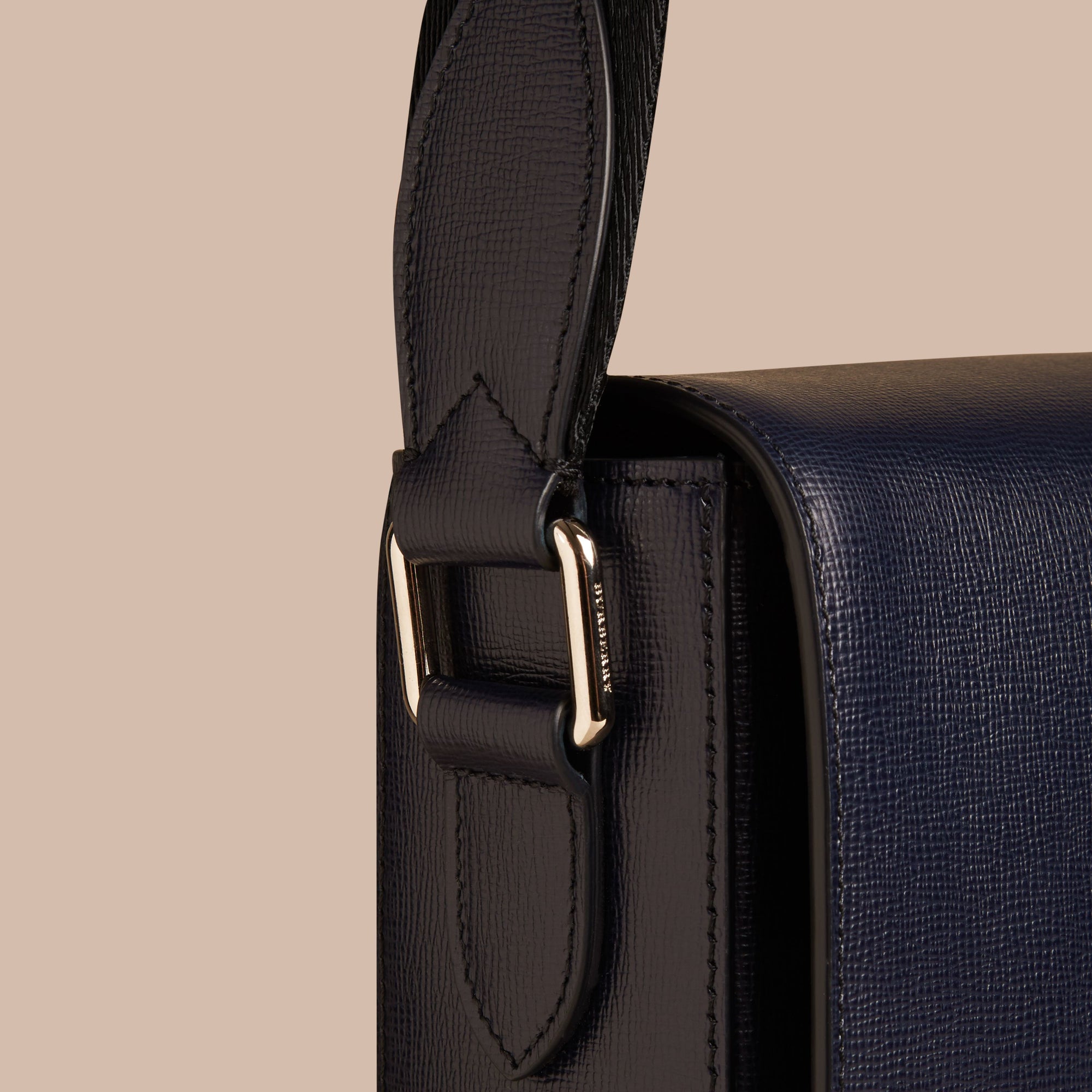 ZZNOSTOCK Attaché-case en cuir à motif London - Dark Navy