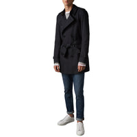 1 qty Trench-coat Kensington mi-long - Navy