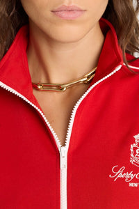Gilet de survêtement Vendome zippé - Crimson