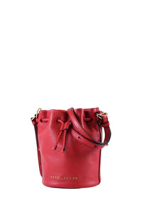 12 / DJV /0€ /0qty-0 /ST 0% /27 TROCA 165€   Sac bucket en cuir - Savvy Red