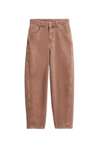 Pantalon Caleb en denim - Marron