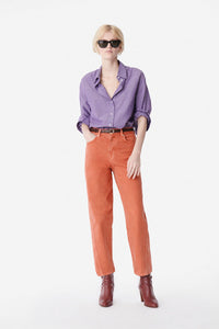 Pantalon Caleb en denim - Marron