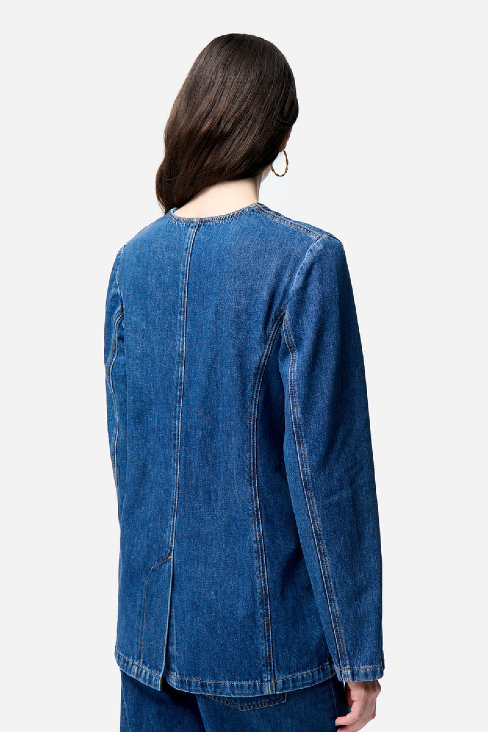 Veste Engel en denim - Royal