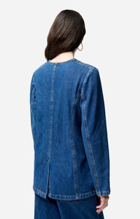 Veste Engel en denim - Royal