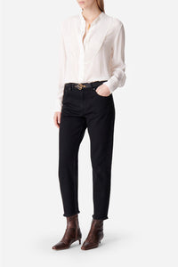Pantalon Biarritz en denim - Noir