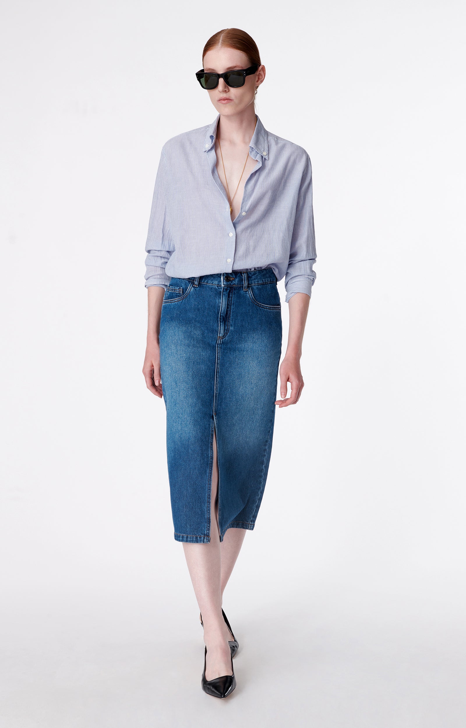 27 QTY NEW // ROYAL / Jupe Bastia - ROYAL