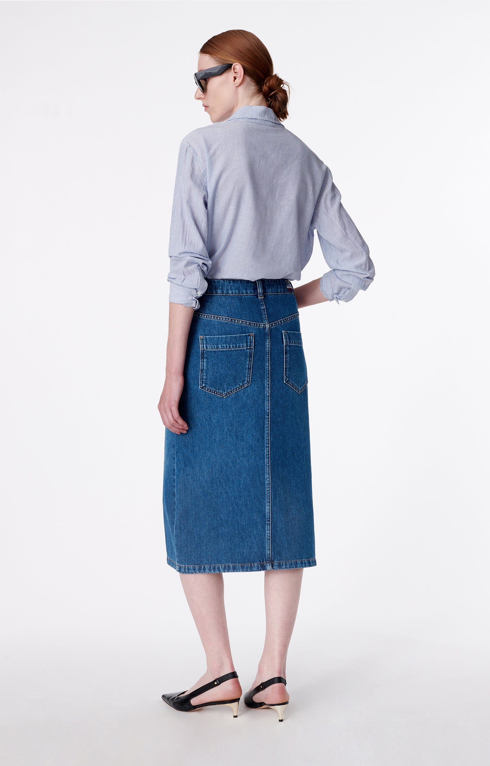 27 QTY NEW // ROYAL / Jupe Bastia - ROYAL