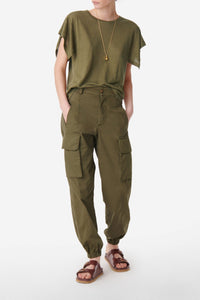 27 QTY RELIQUAT 75 // VEGETAL / Pantalon victor - VEGETAL