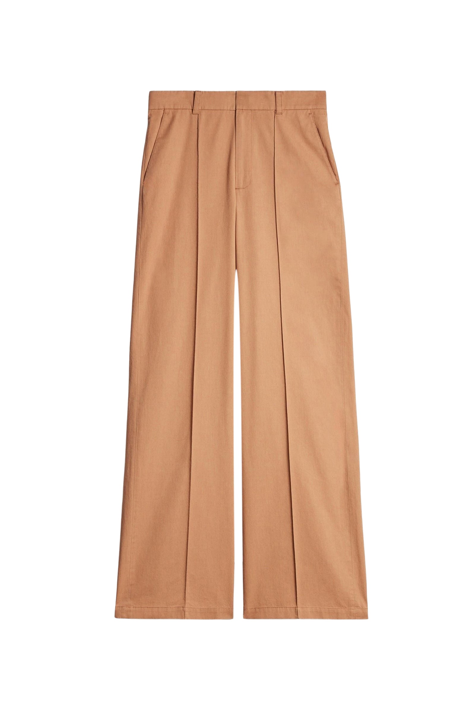 Pantalon droit taille midi Dulce - Camel