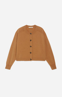 22 QTY NEW // CAMEL / Cardigan Douve - CAMEL