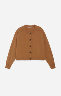 22 QTY NEW // CAMEL / Cardigan Douve - CAMEL