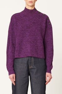 Pull à col montant Benson en laine - Mure