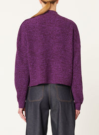 Pull à col montant Benson en laine - Mure