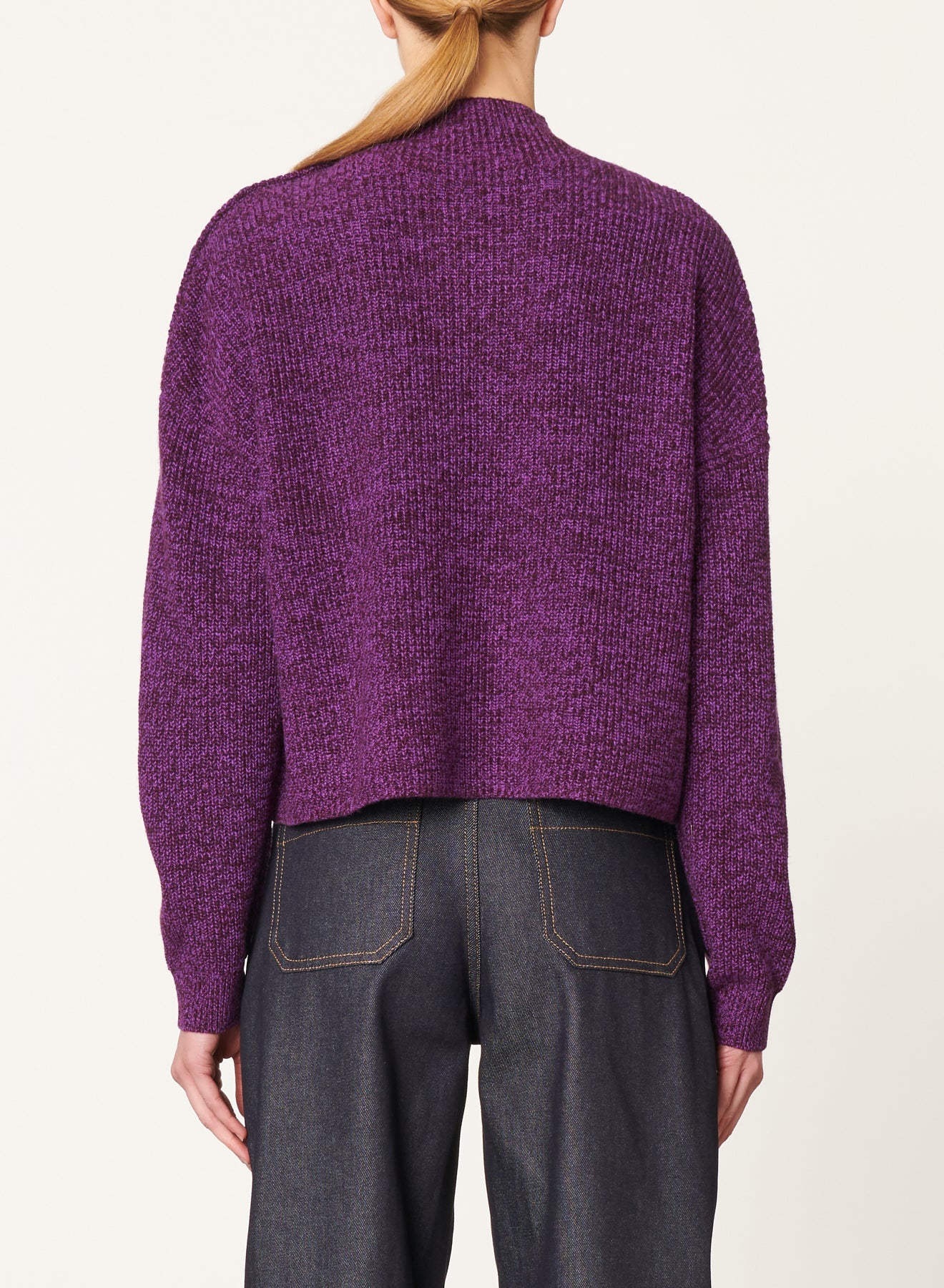 Pull à col montant Benson en laine - Mure