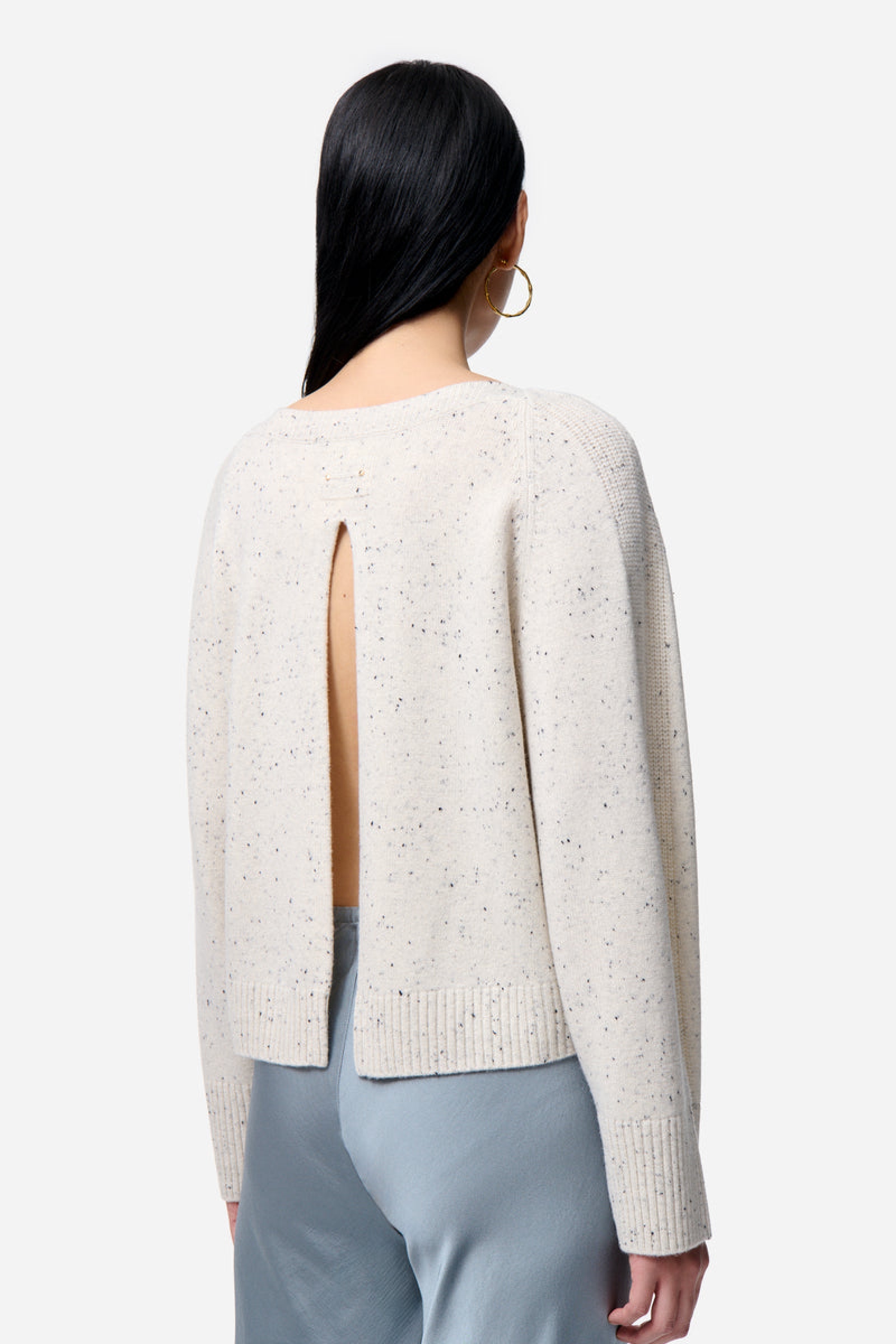 Pull Fiona en laine - Nuage
