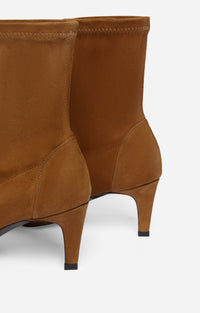 Bottines 60 en cuir - Noisette