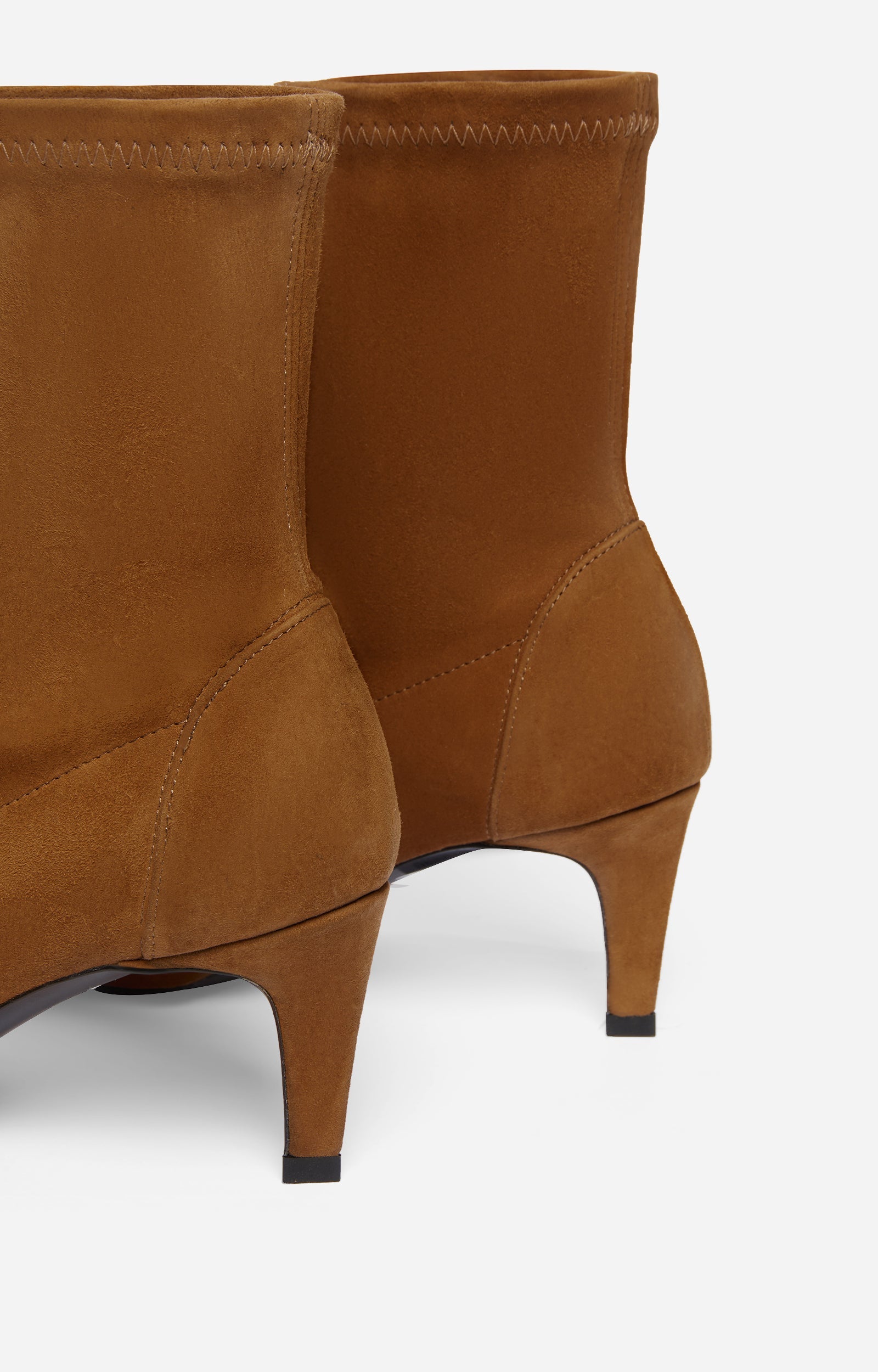 Bottines 60 en cuir - Noisette