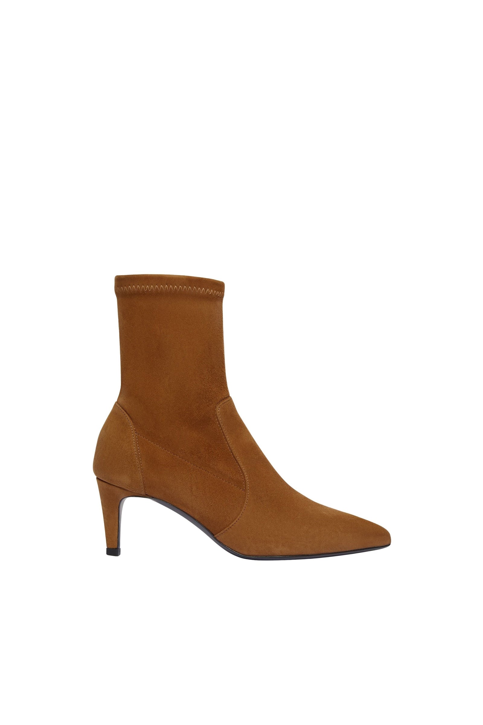 Bottines 60 en cuir - Noisette