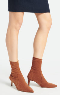Bottines 60 en cuir - Noisette