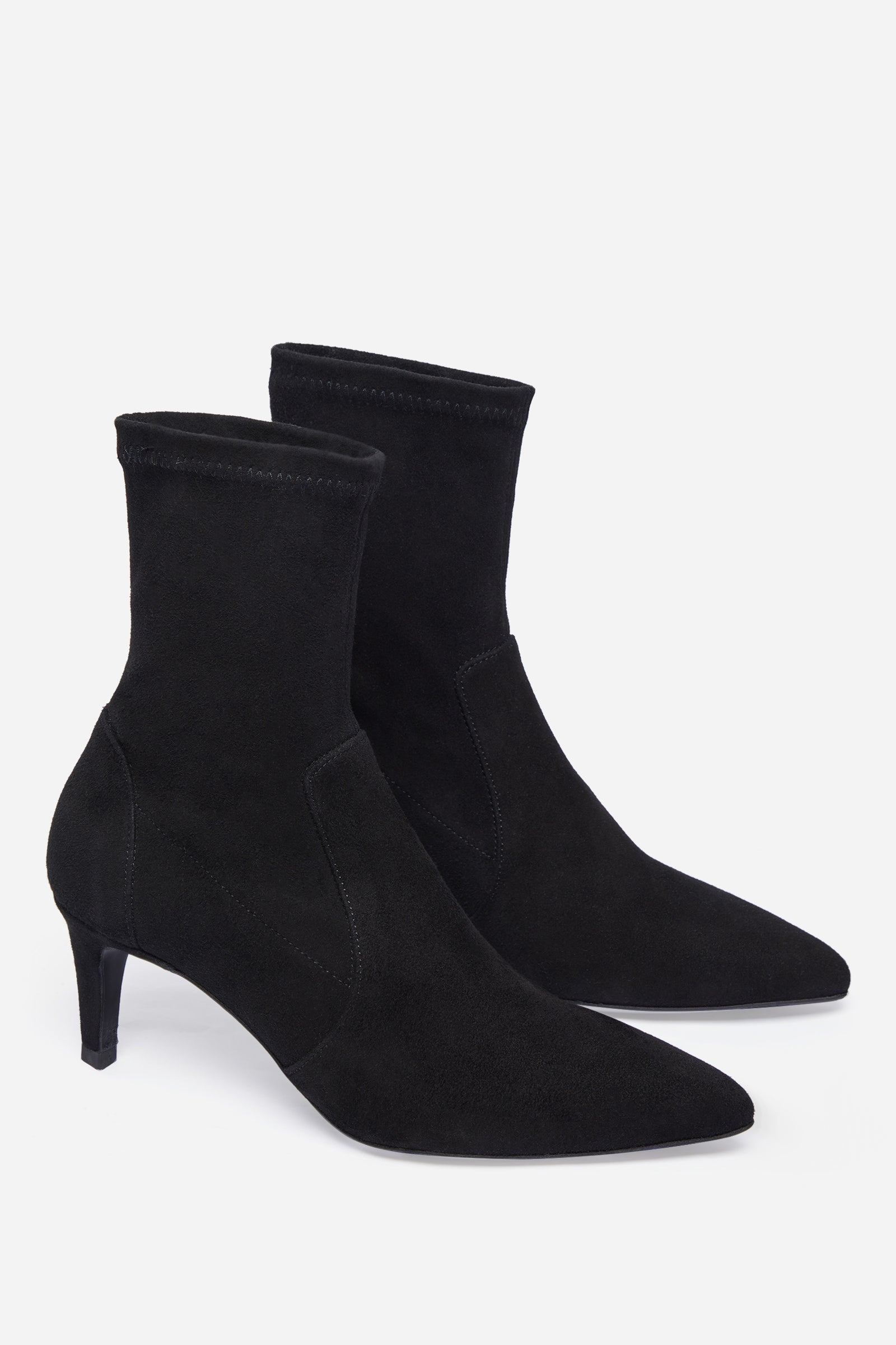 Bottines 60 en cuir - Noir