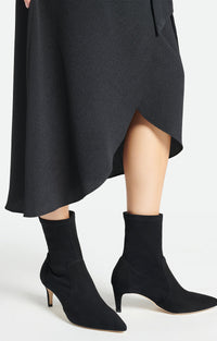 Bottines 60 en cuir - Noir