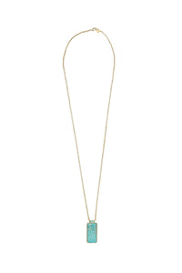 13 QTY RELIQUAT 120 // VERT D'EAU / Collier - VERT D'EAU