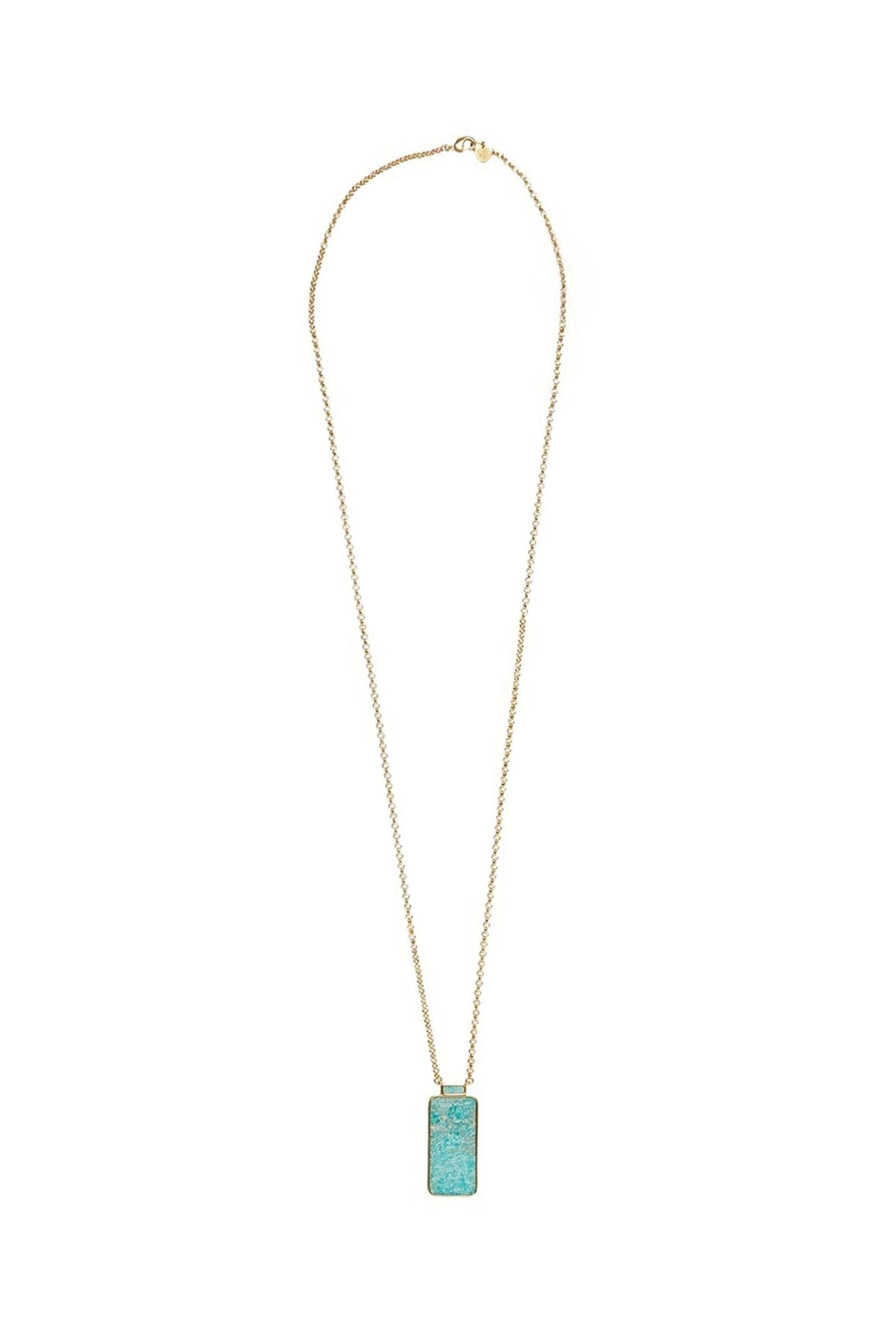 13 QTY RELIQUAT 120 // VERT D'EAU / Collier - VERT D'EAU